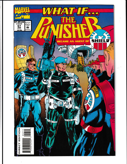 What If...? #57 (1994) Punisher Became Agent of SHIELD Marvel Comics