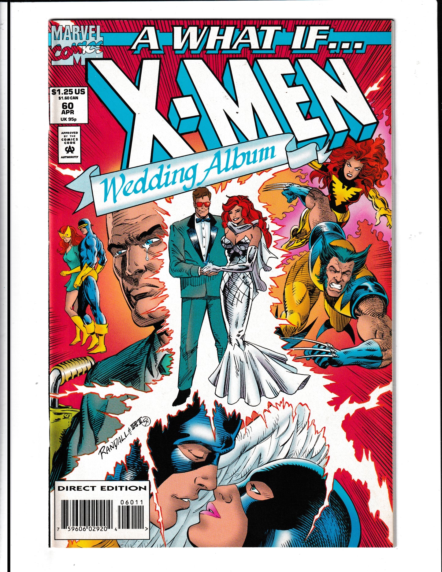 What If...? #60 (1994) X-Men Wedding Album Marvel Comics