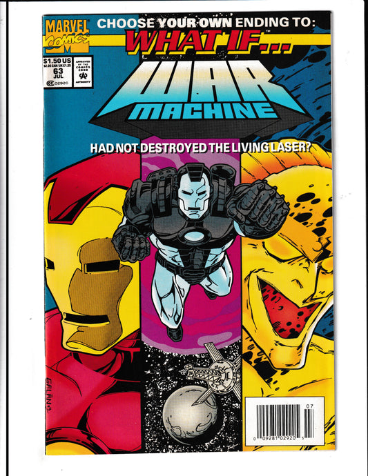 What If...? #63 (1994) War Machine  Marvel Comics