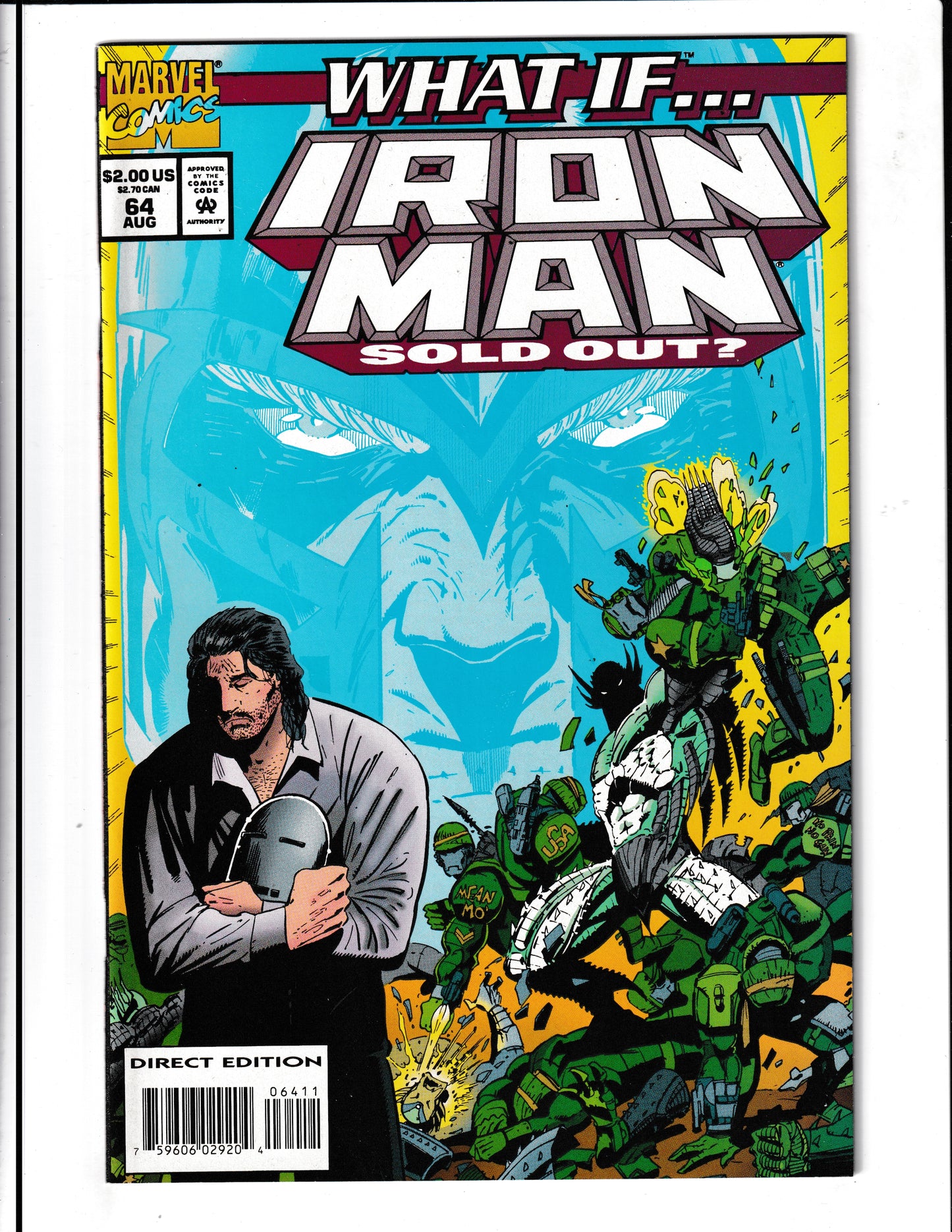 What If...? #64 (1994) Iron Man Sold Out Marvel Comics