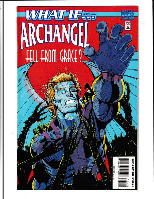 What If...? #65 (1994) Archangel Fell From Grace Marvel Comics