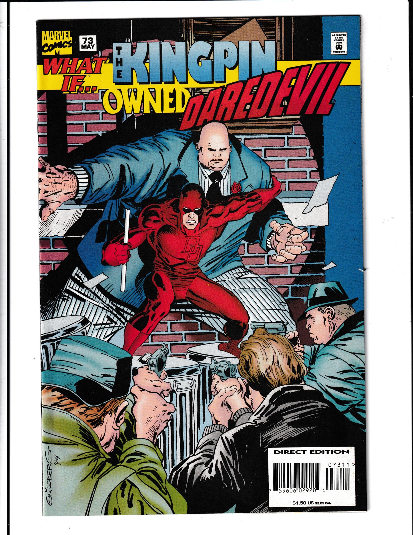 What If...? #73 (1995) Kingpin Owned Daredevil Marvel Comics