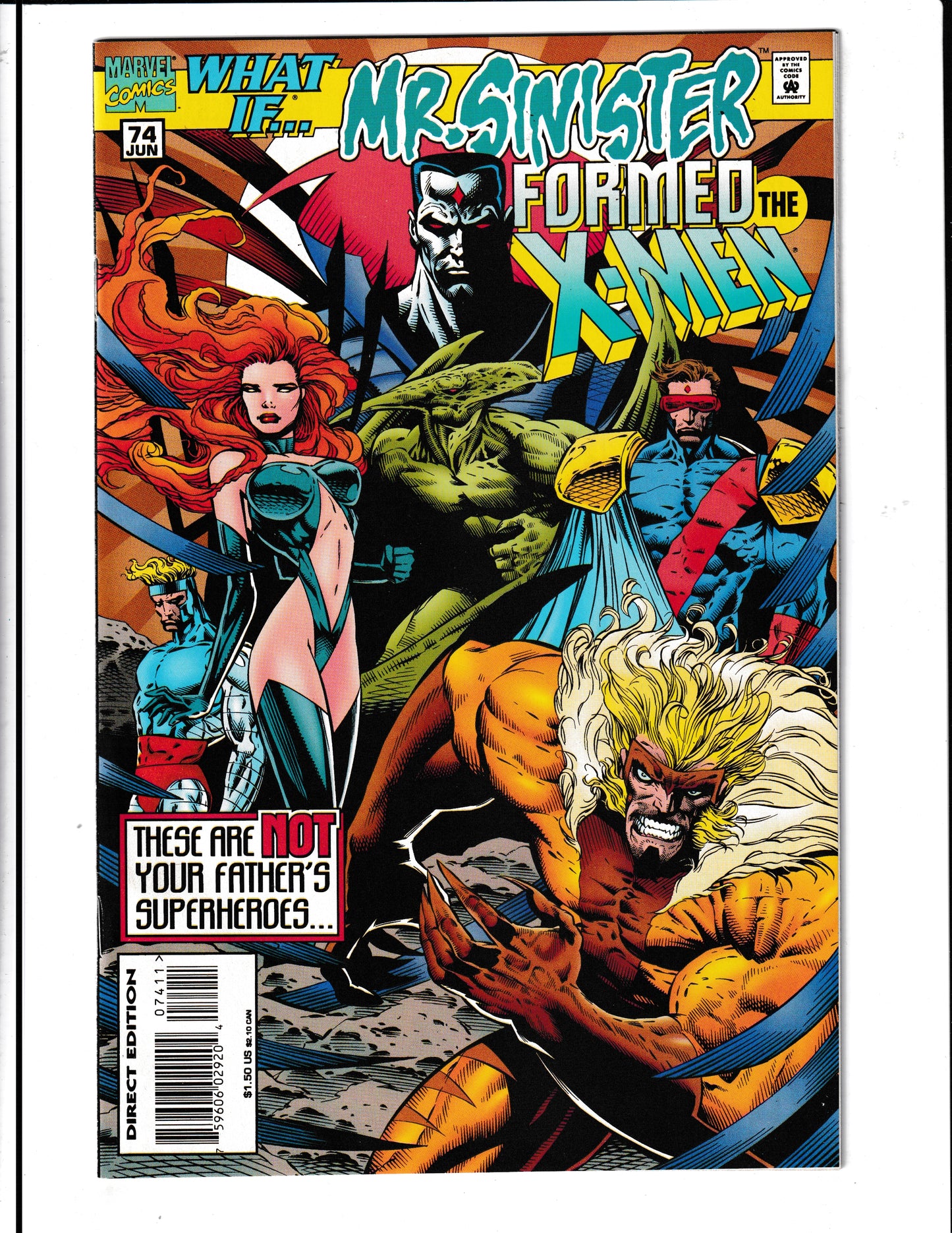 What If...? #74 (1995) Mr Sinister Formed the X-Men Marvel Comics