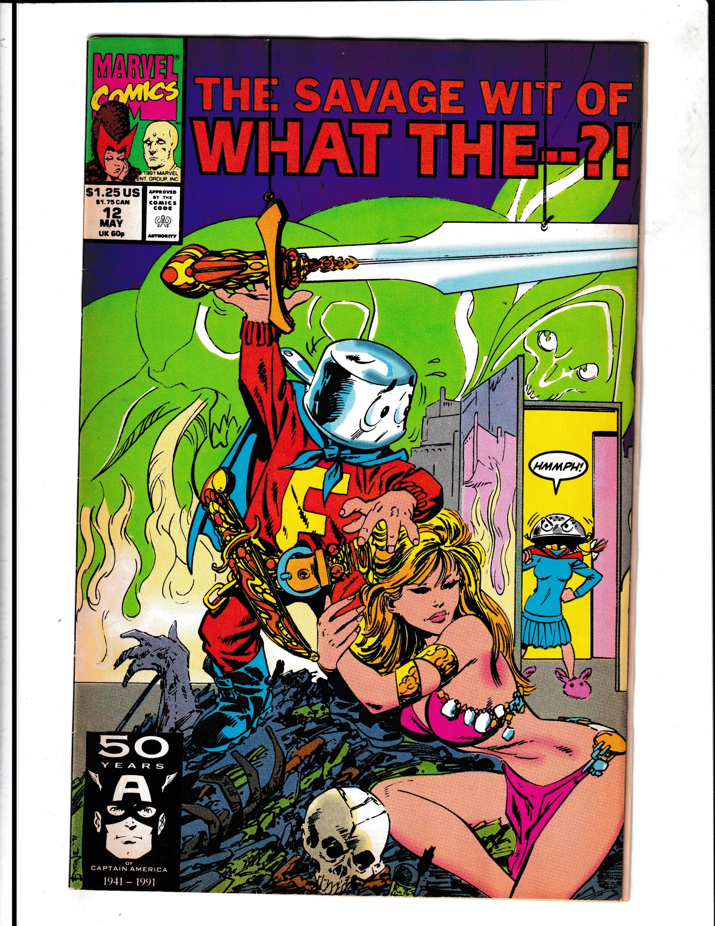 What the --?! #12 (1991) Marvel Comics