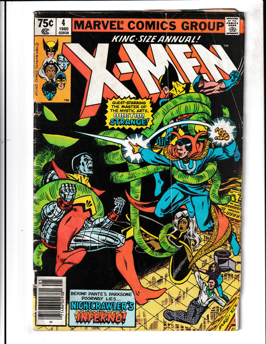 X-Men Annual #4 (1980) King-Size Marvel Comics