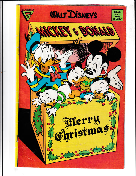 Walt Disney's Mickey and Donald #1 (1988) Gladstone Comics