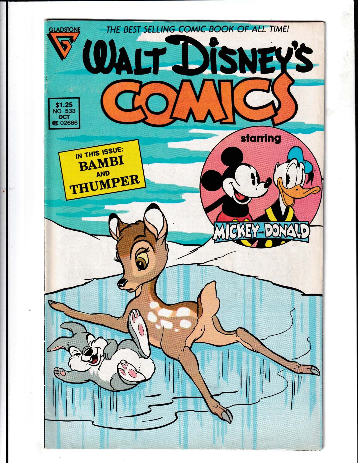 Walt Disney's Comics and Stories #533 (1988) Gladstone Comics