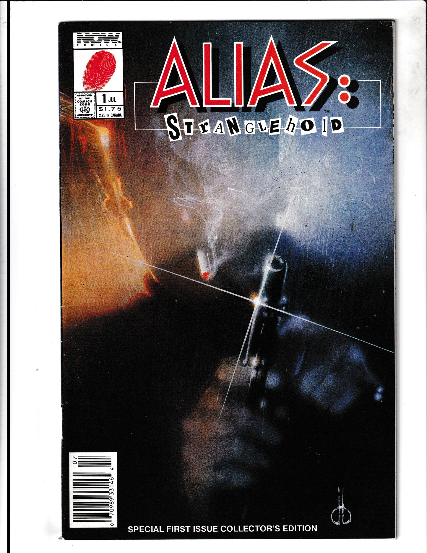 Alias #1 (1990) Strangehold NOW Comics