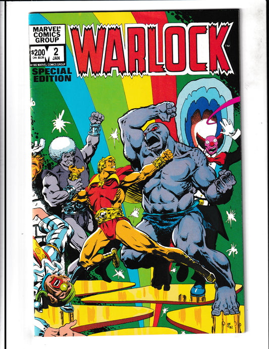 Warlock Special Edition #2 (1983) Trial of Adam Warlock Marvel Comics