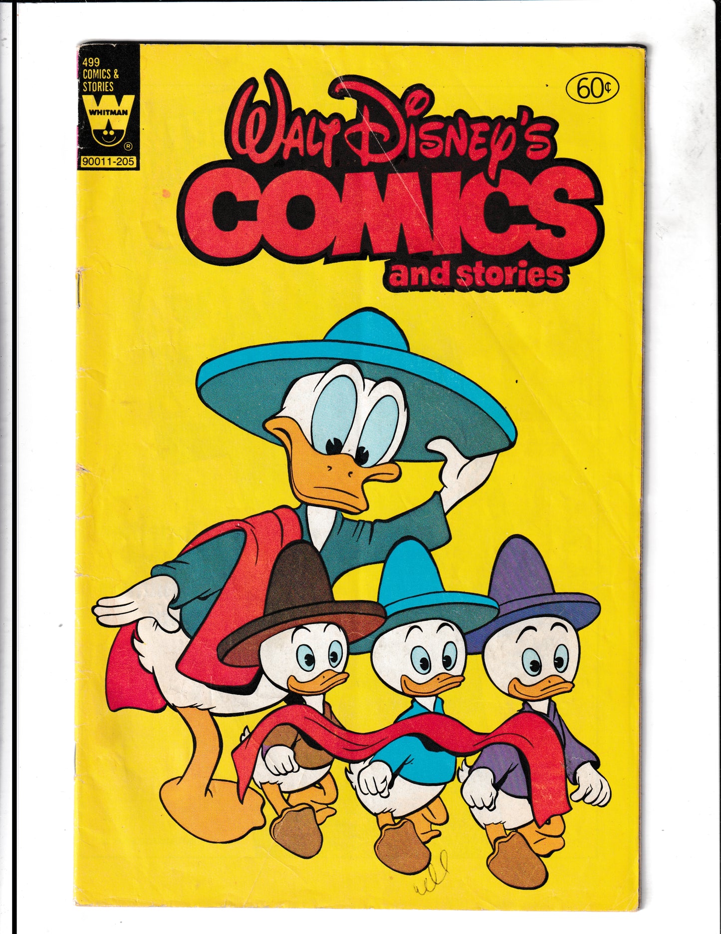 Walt Disney's Comics and Stories #499 (1982) Whitman Comics