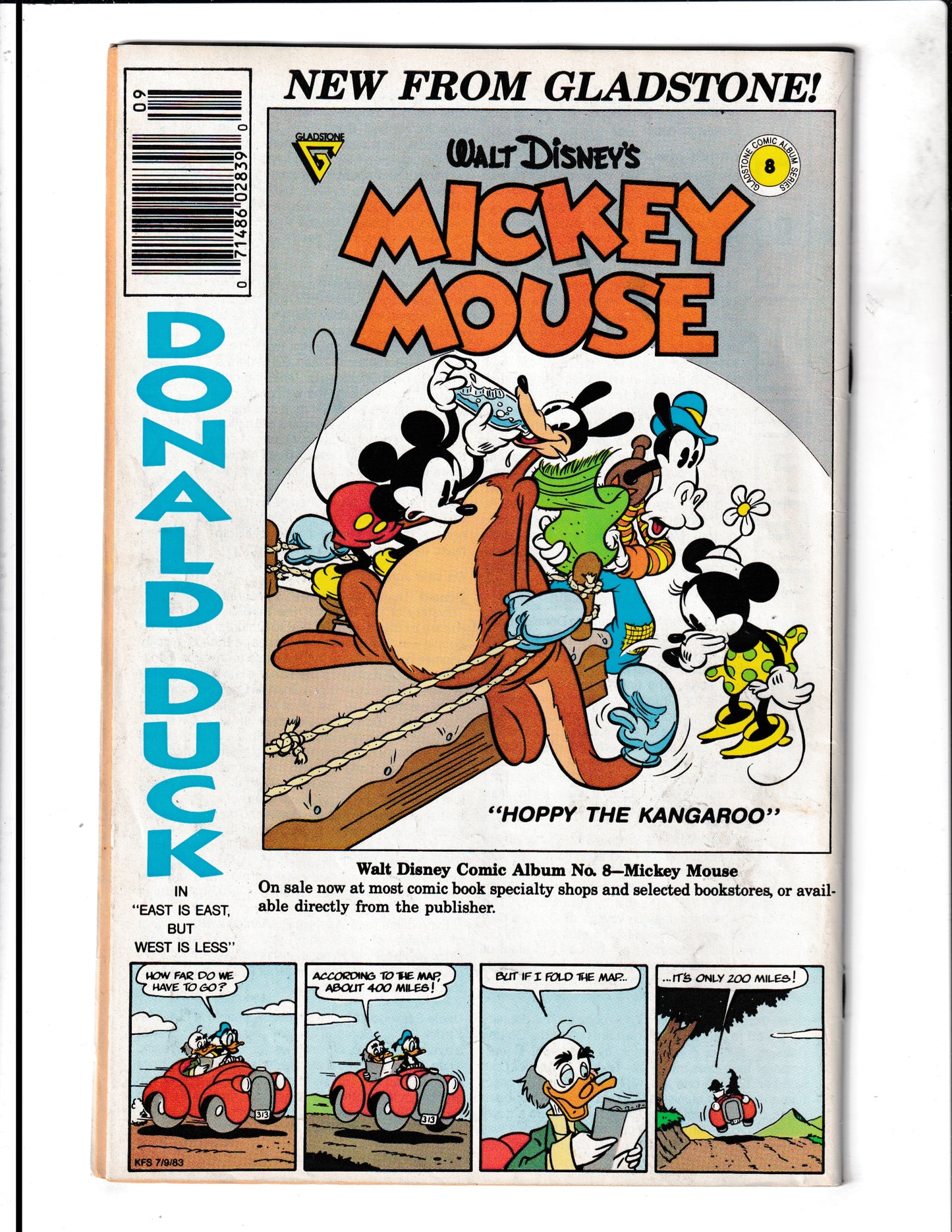 Walt Disney's Donald Duck Adventures #7 (1988) Gladstone Comics