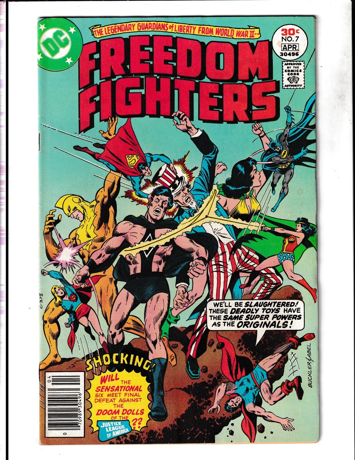 Freedom Fighters #7 (1977) DC Comics