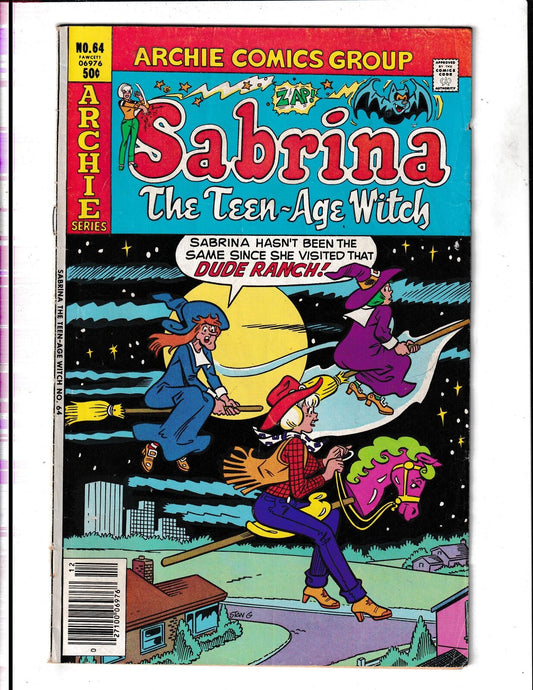 Sabrina the Teenage Witch #64 (1980) Archie Comics