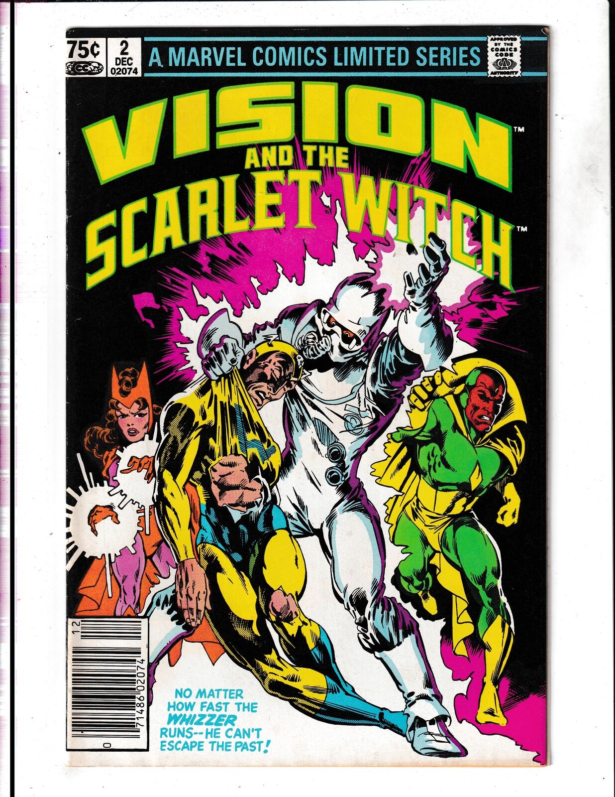 Vision And The Scarlet Witch #2 (1982) CDN Newsstand Marvel Comics