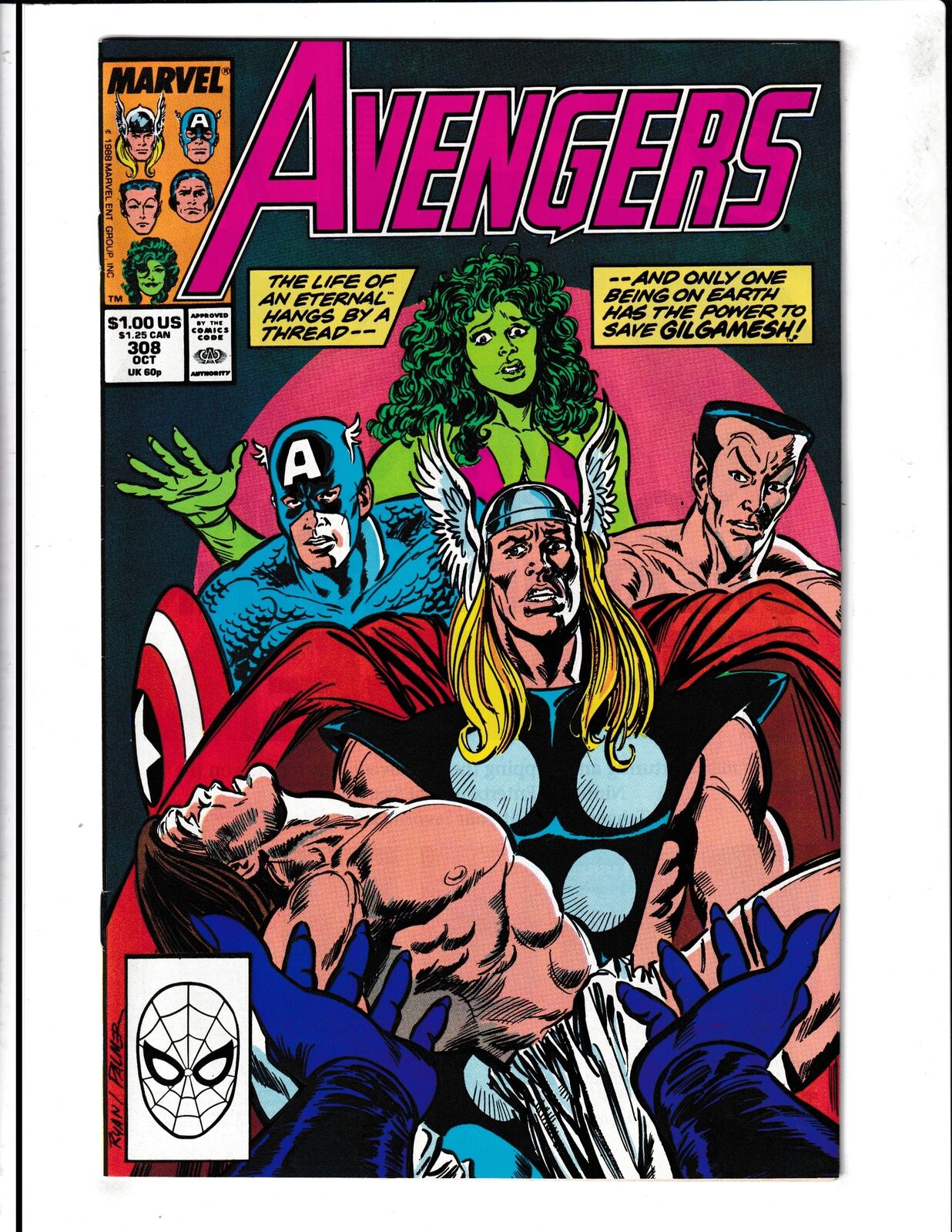 Avengers #308 (1989) Higher Grade Marvel Comics