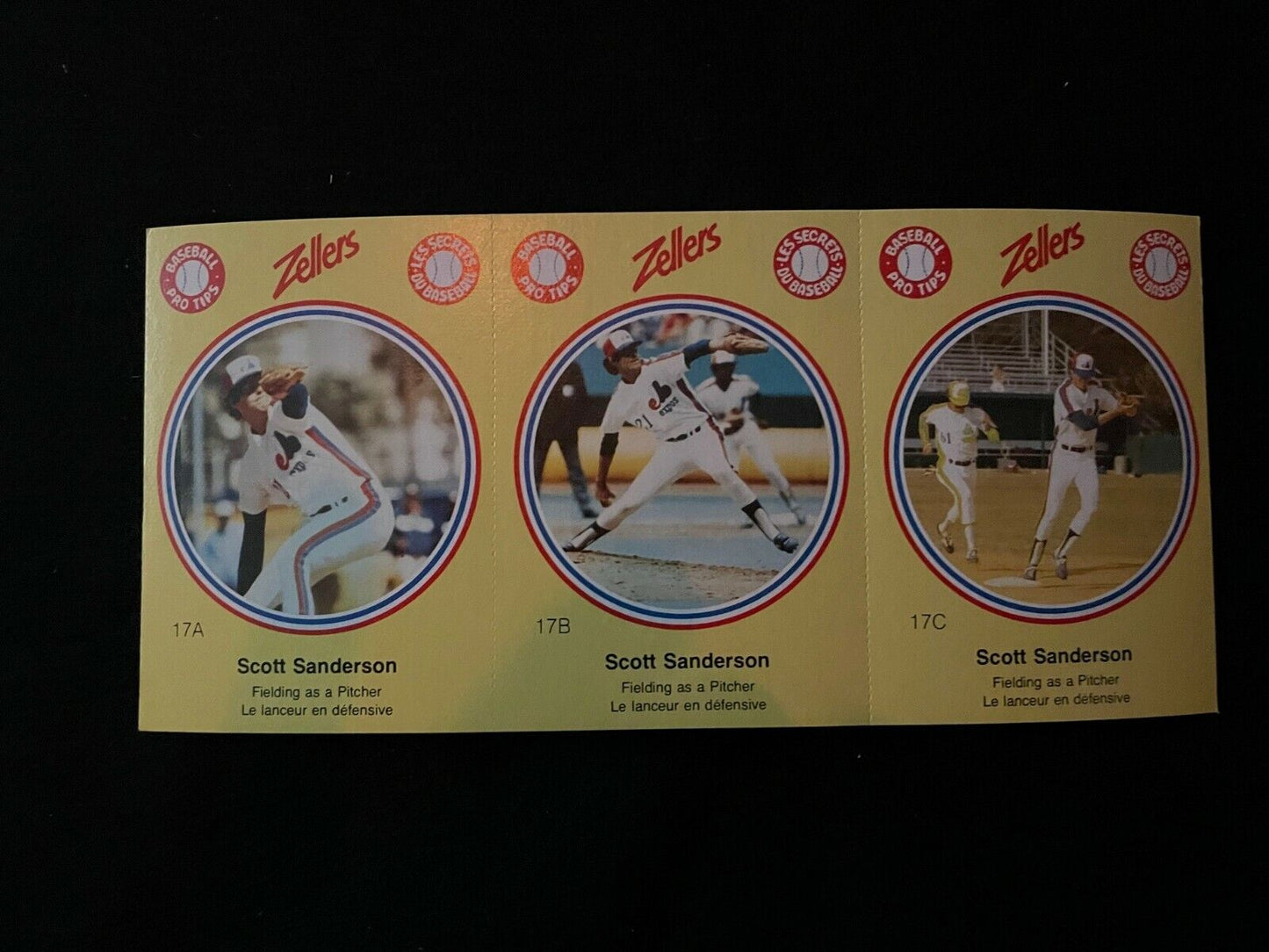 1982 Montreal Expos Panels - Zellers