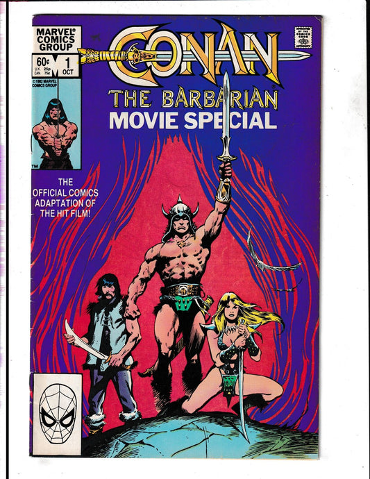 Conan the Barabarian Movie Special #1 (1982) Marvel Comics