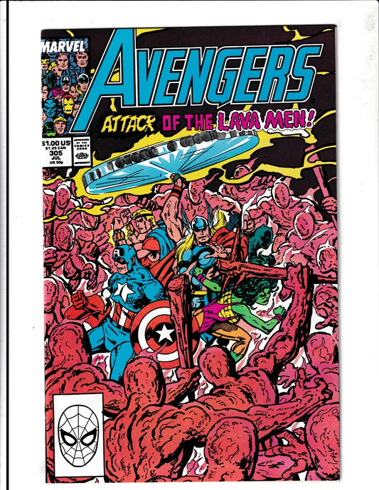 Avengers #305 (1989) Higher Grade Marvel Comics