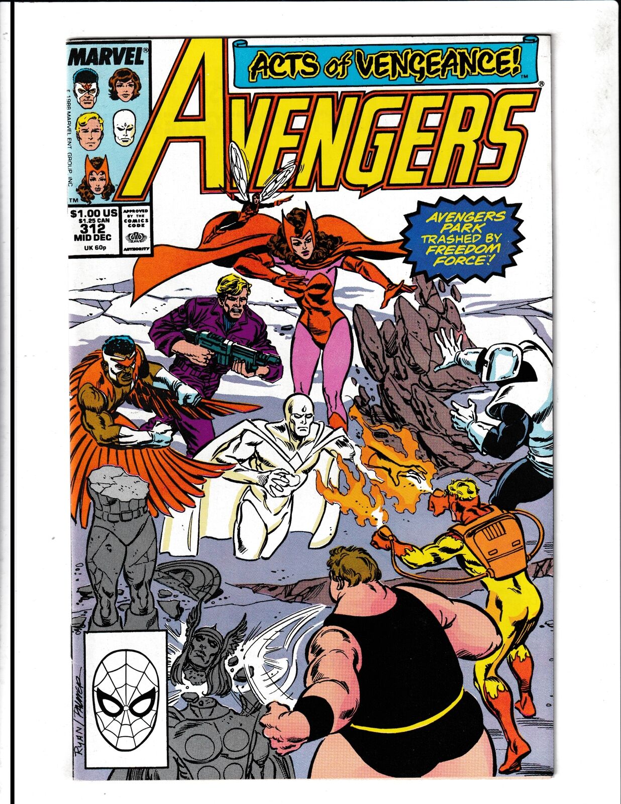 Avengers #312 (1989) Higher Grade Marvel Comics