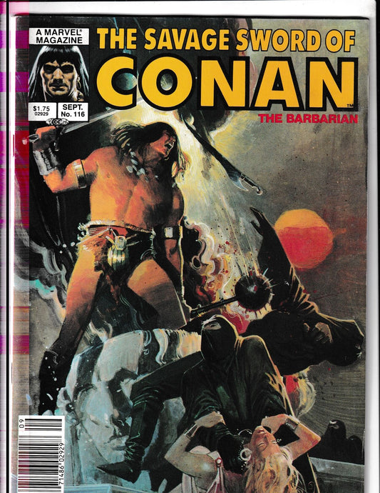 Savage Sword of Conan #116 (1985) Curtis/Marvel Comics