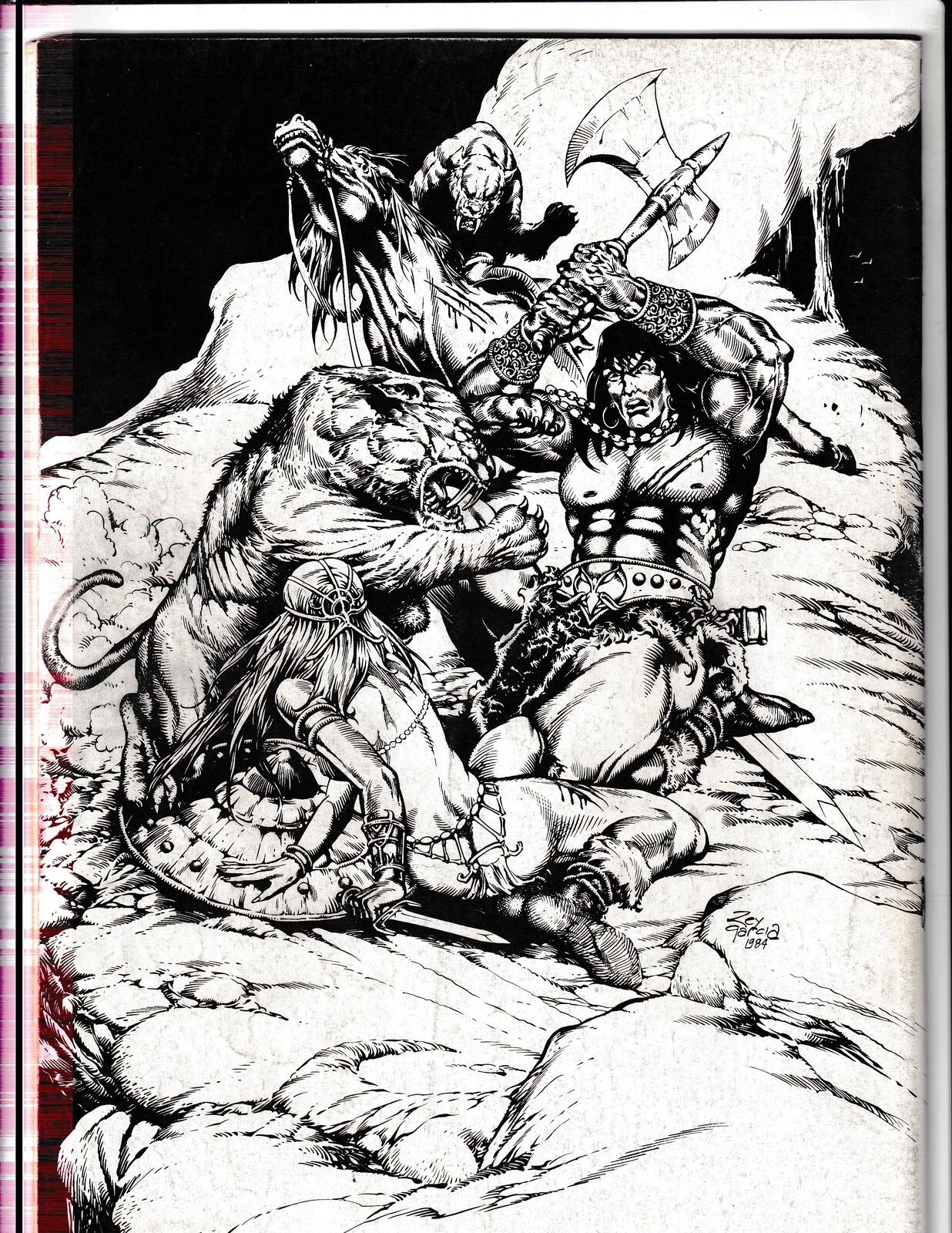 Savage Sword of Conan #132 (1987) Curtis/Marvel Comics