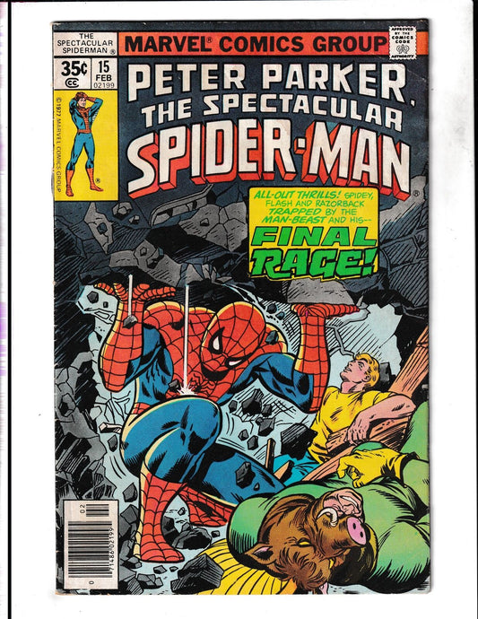 Spectacular Spider-Man #15 (1978) Marvel Comics