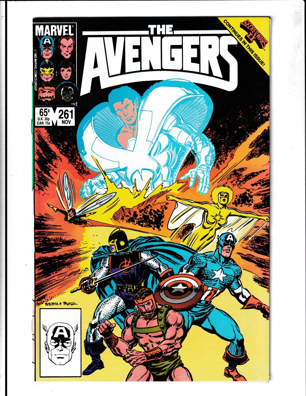 Avengers #261 (1985) Higher Grade Marvel Comics