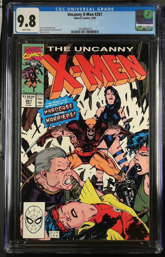 Uncanny X-Men #261 CGC 9.8 (1990) Wolverine Cover Graded Marvel Comics