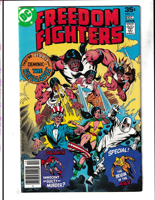 Freedom Fighters #11 (1977) DC Comics