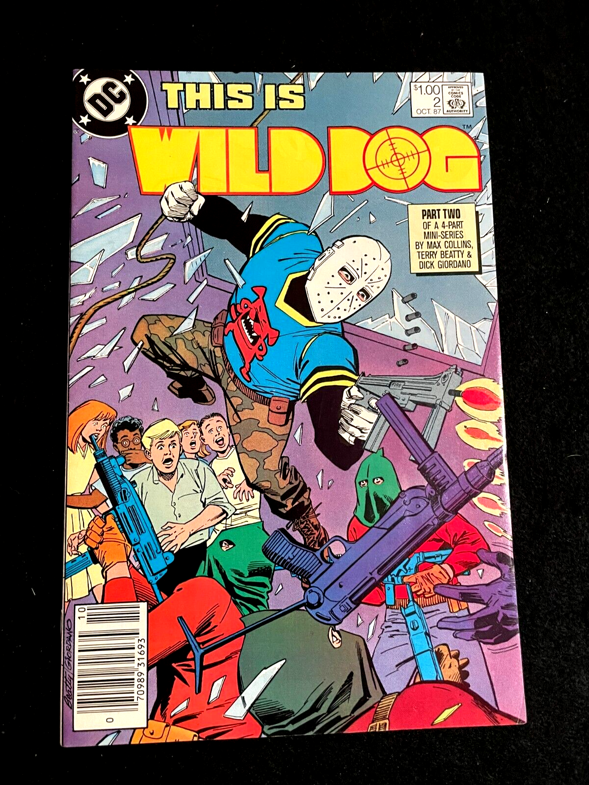 Wild Dog #2 1987 - Canadian Newsstand - VERY HIGH GRADE