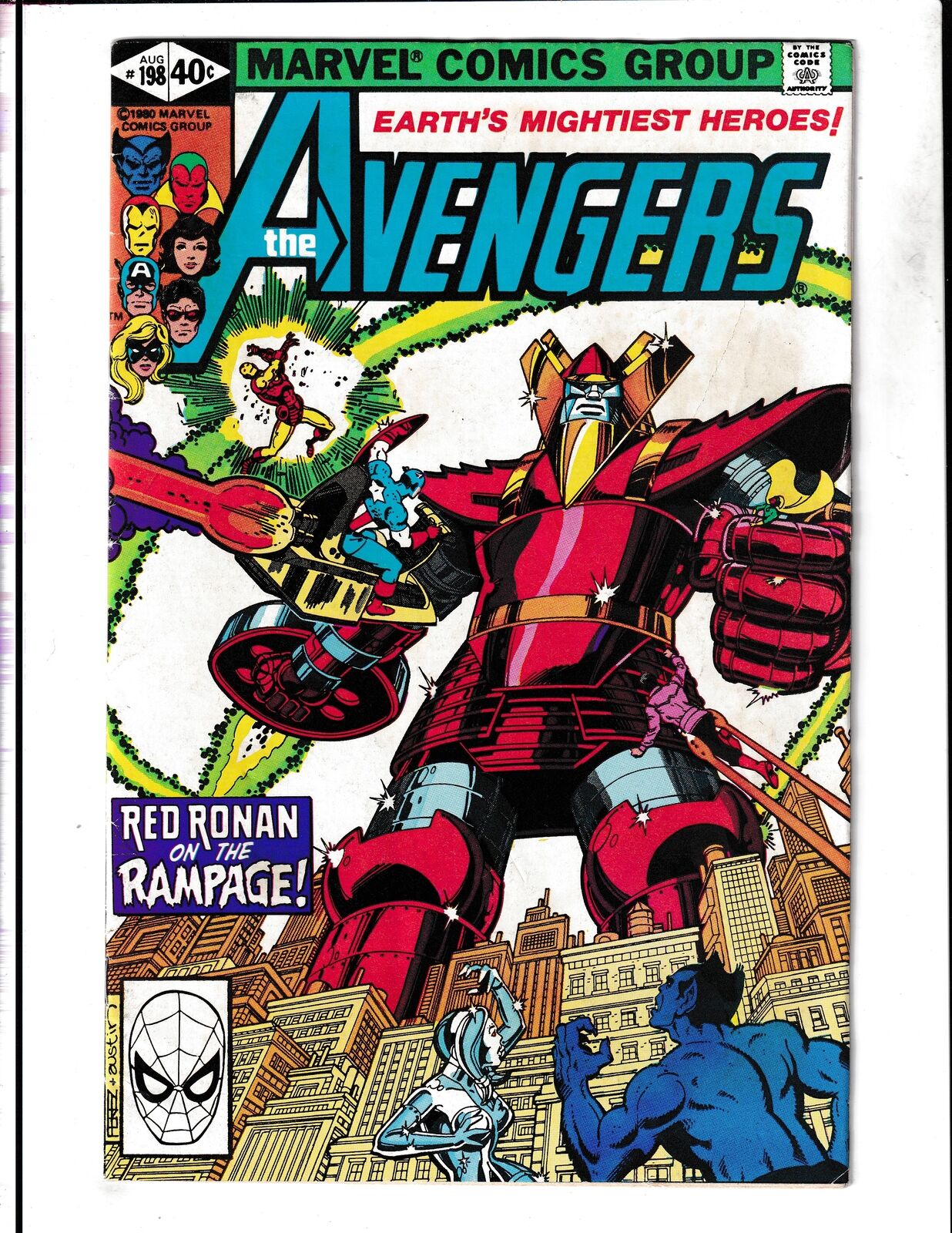 Avengers #198 (1980) Marvel Comics