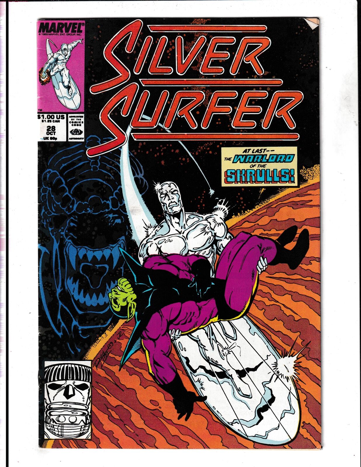 Silver Surfer #28 (1989) Marvel Comics