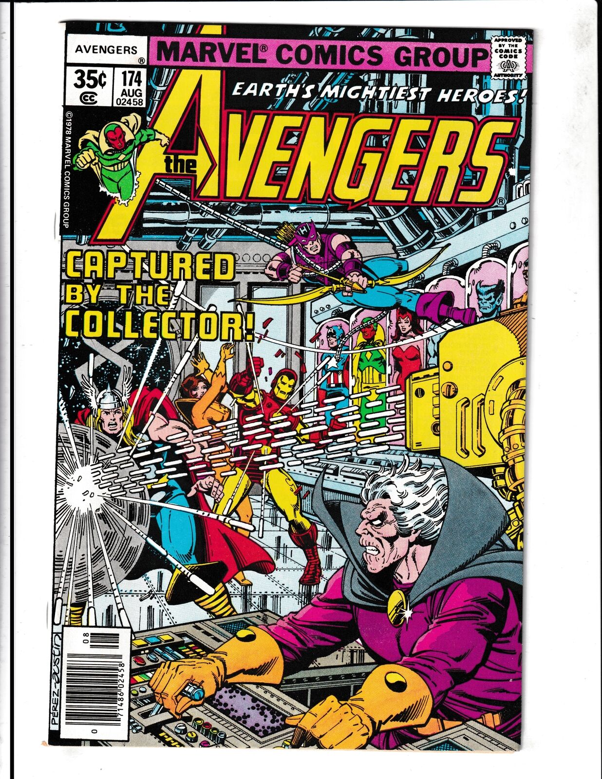 Avengers #174 (1978) 1st App of Matani Marvel Comics