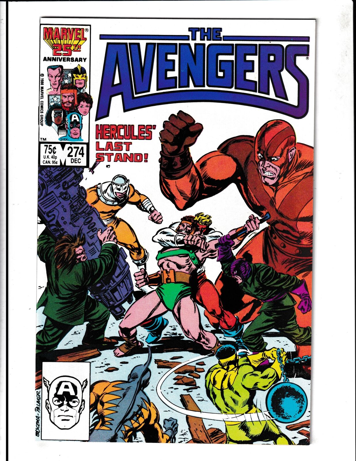 Avengers #274 (1986) Higher Grade Marvel Comics