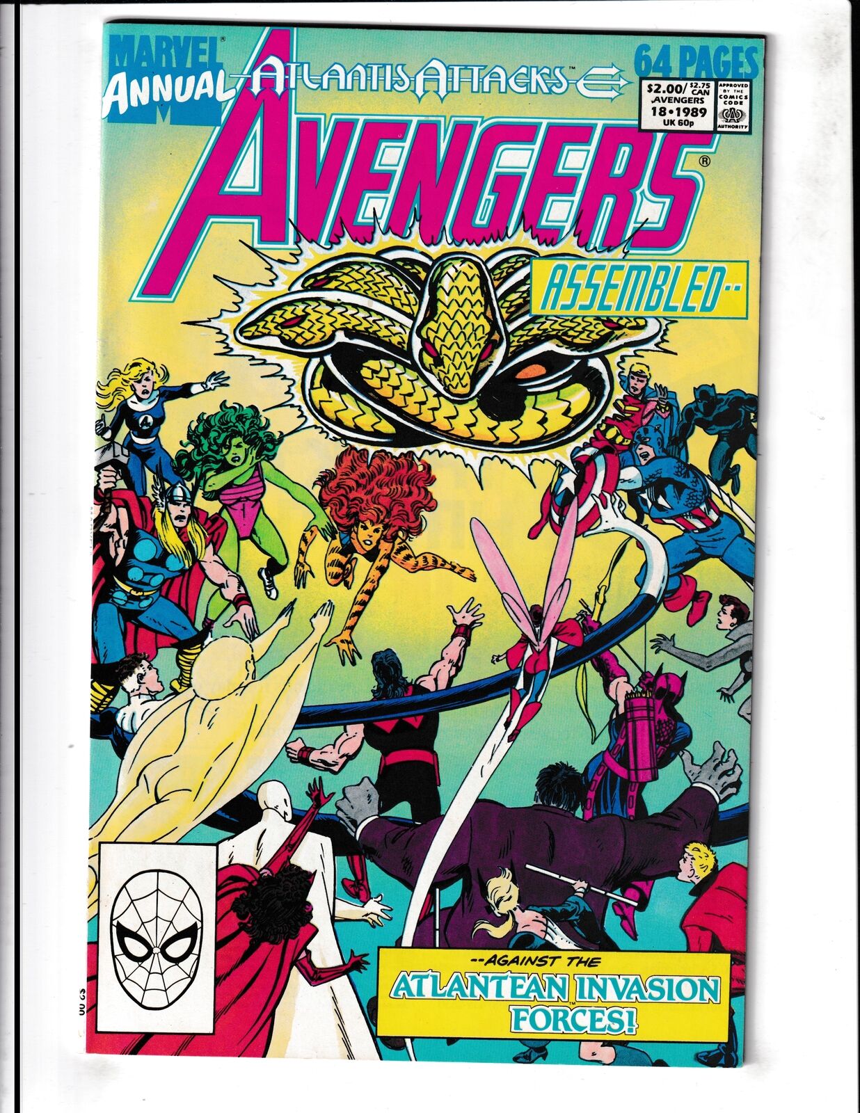 Avengers Annual #18 (1989) Marvel Comics