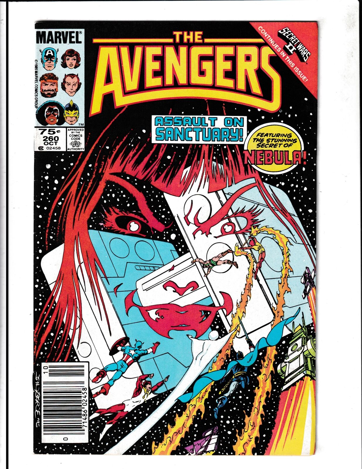 Avengers #260 (1985) Marvel Comics