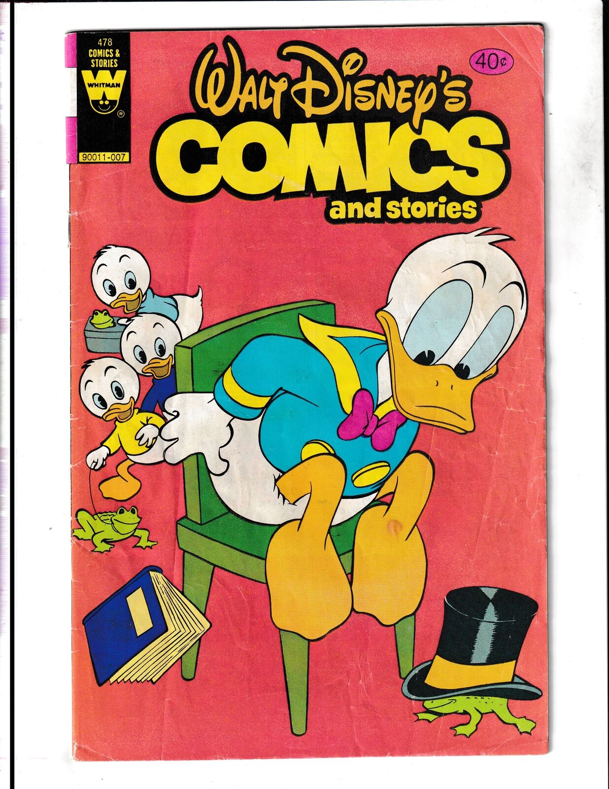 Walt Disney's Comics and Stories #478 (1980) Whitman Comics