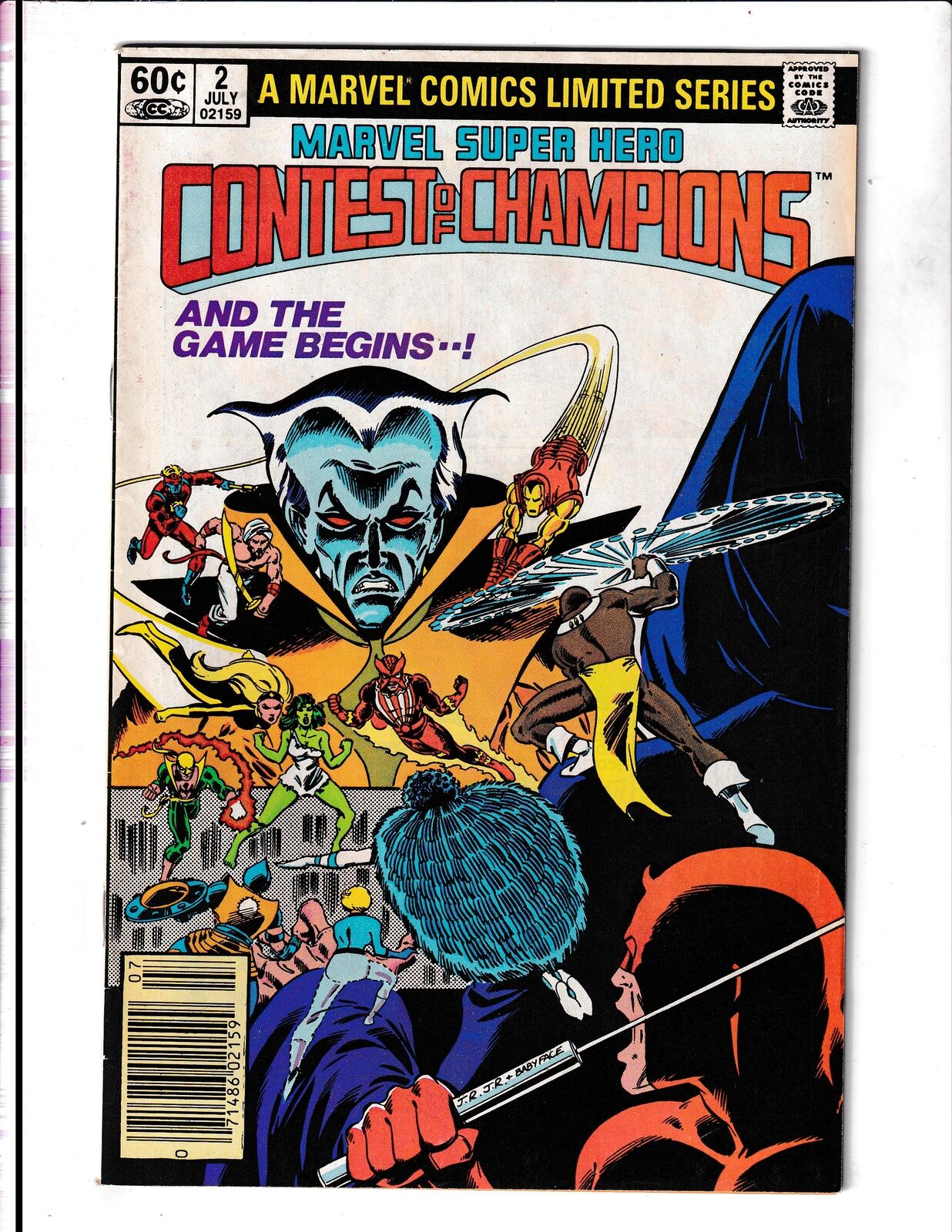 Marvel Superhero: Contest of Champions #2 (1982) Marvel Comics