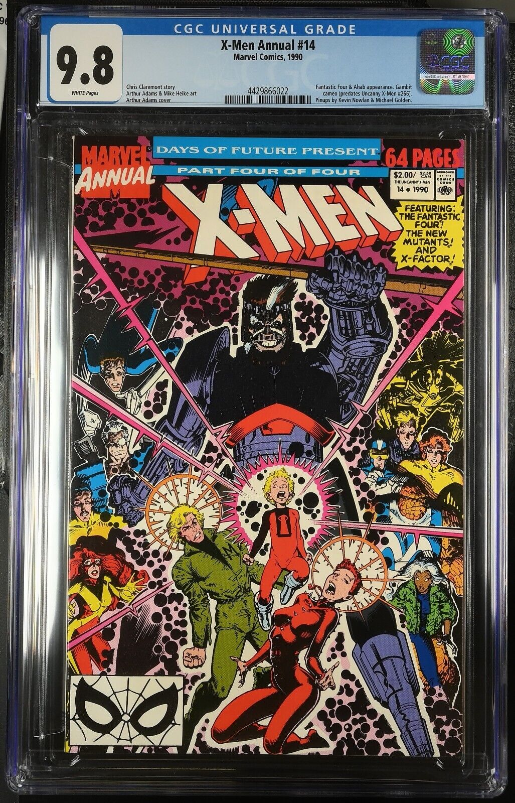 X-Men Annual #14 CGC 9.8 (1990) 1st Gambit Cameo | Graded Marvel Comics