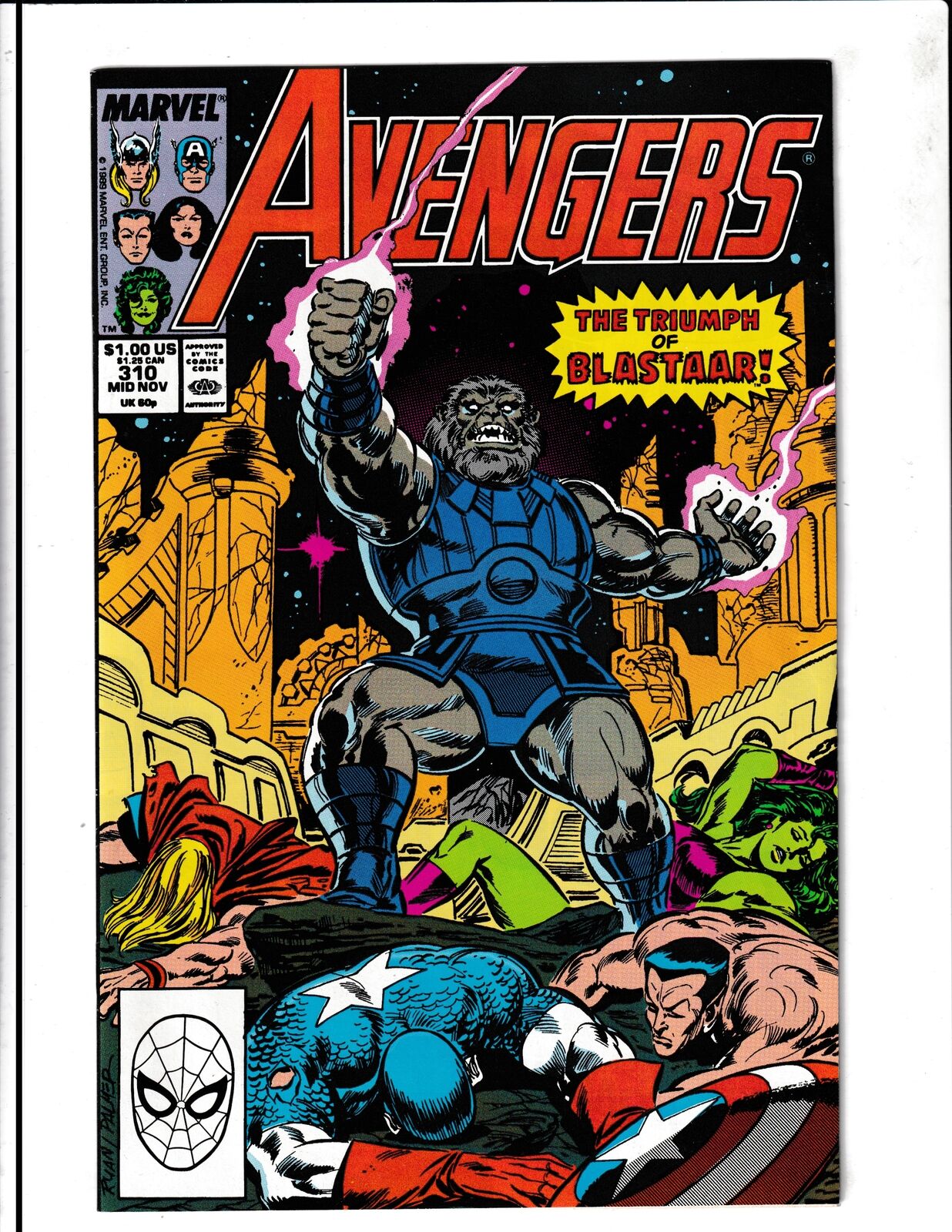 Avengers #310 (1989) Higher-Grade Marvel Comics