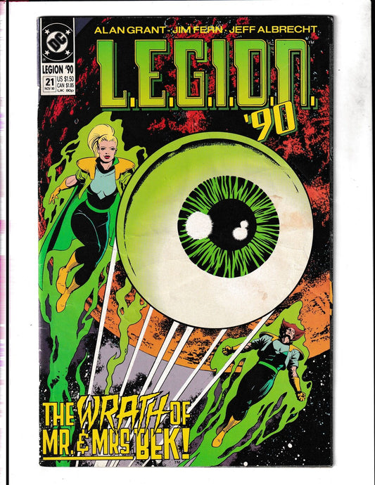 L.E.G.I.O.N. #21 (1990) DC Comics