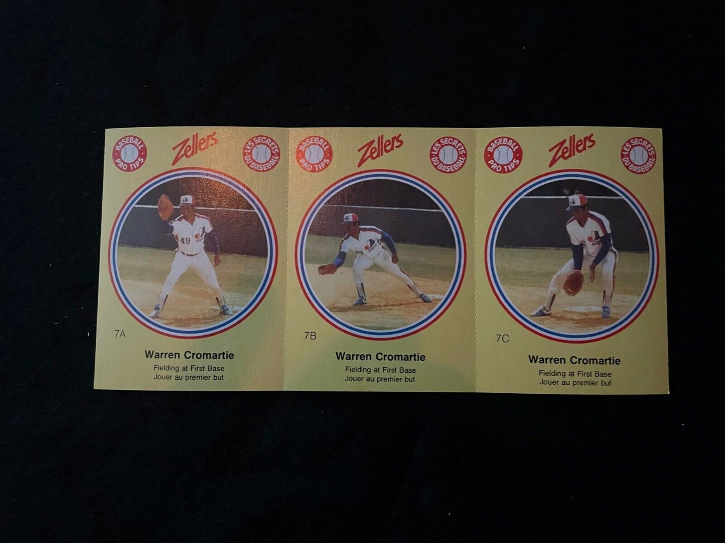 1982 Montreal Expos Panels - Zellers