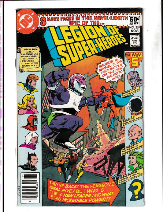 Legion of Super-Heroes #269 (1980) DC Comics