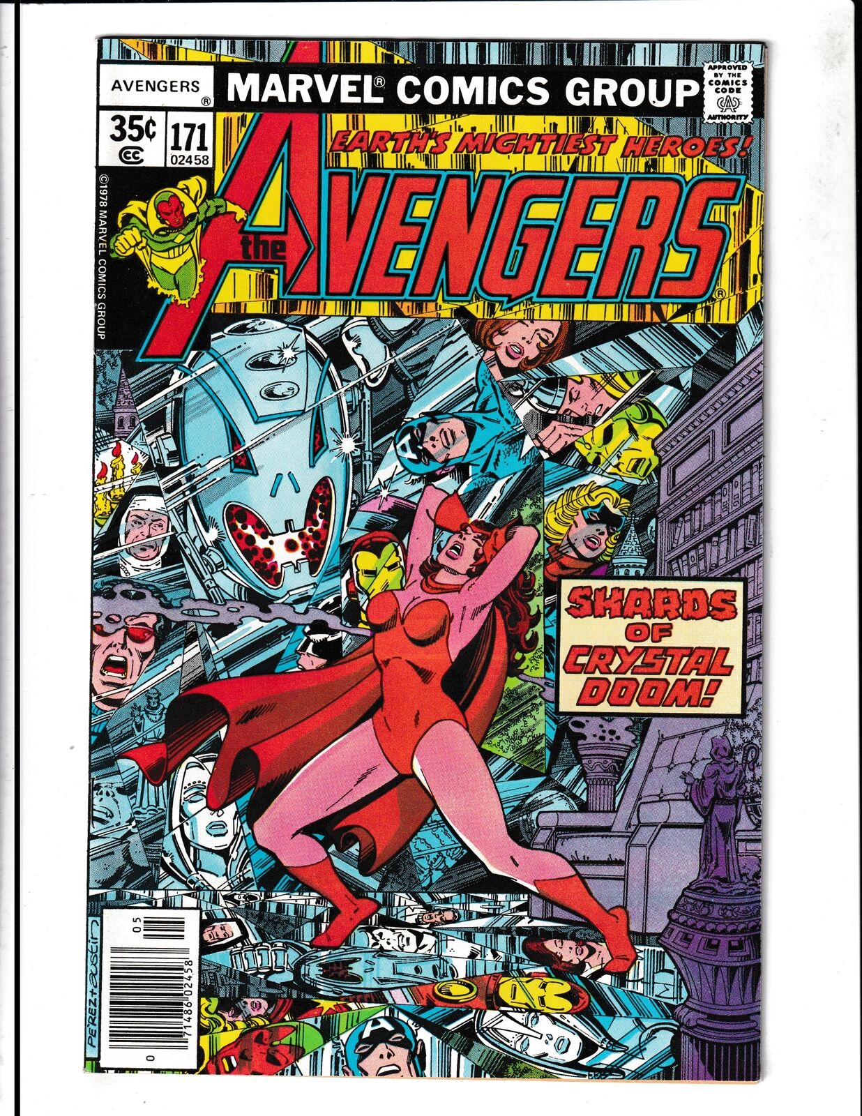 Avengers #171 (1978) Part four of the Korvac Saga Marvel Comics