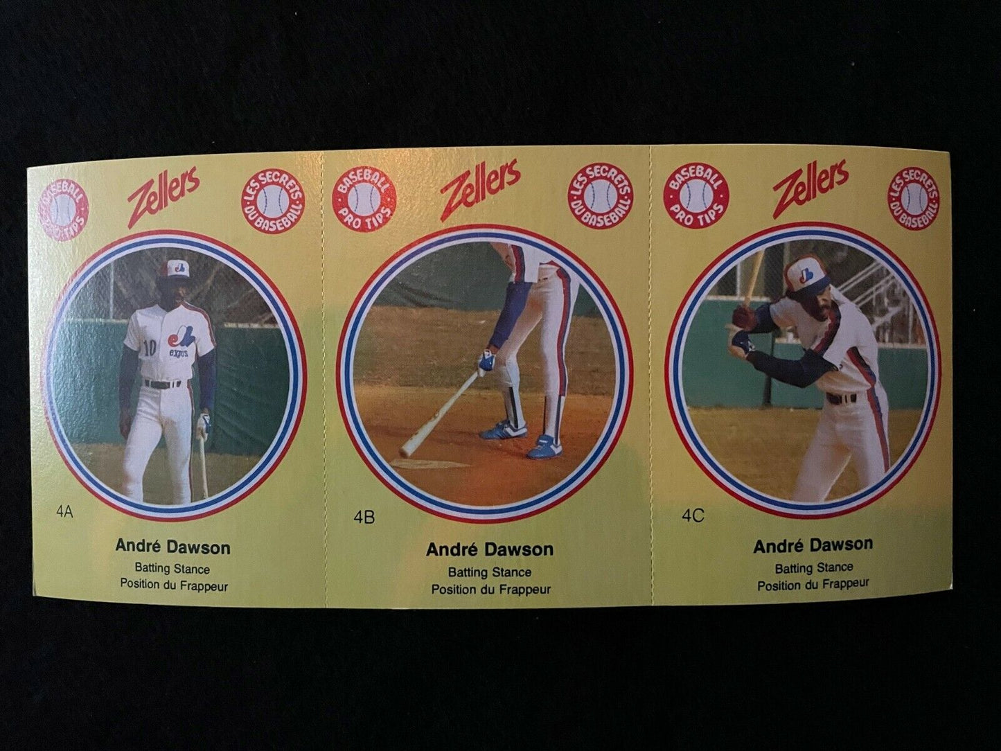 1982 Montreal Expos Panels - Zellers