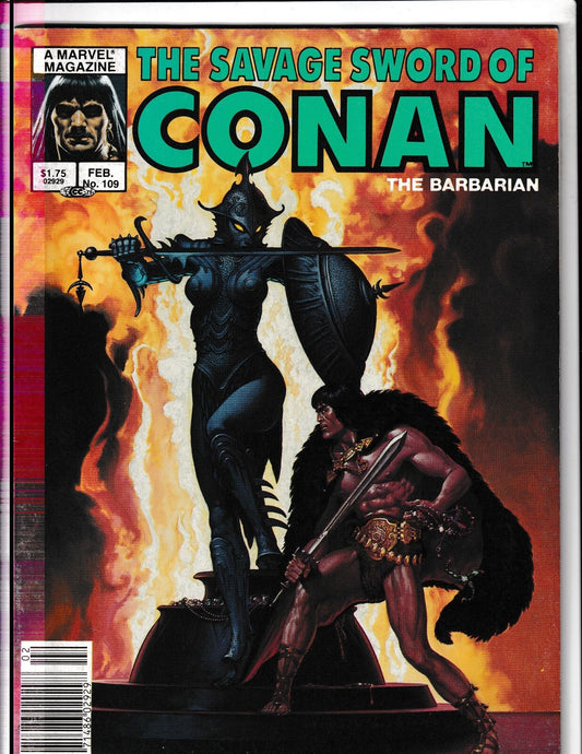 Savage Sword of Conan #109 (1985) Curtis/Marvel Comics