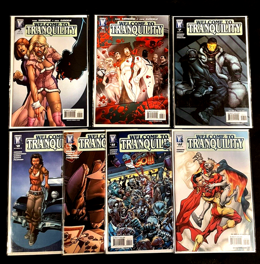 Welcome to Tranquility Lot of Seven #5-9, 11-12 (2007/08) Wildstorm Comics