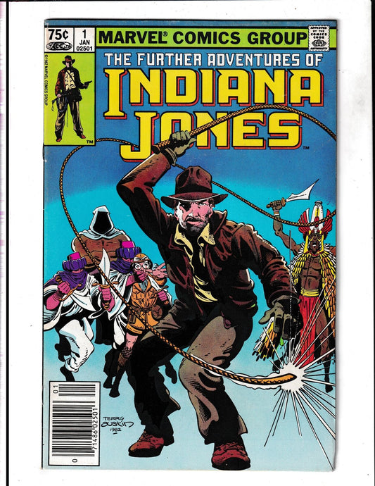 Indiana Jones #1 (1983) Further Adventures  Comics