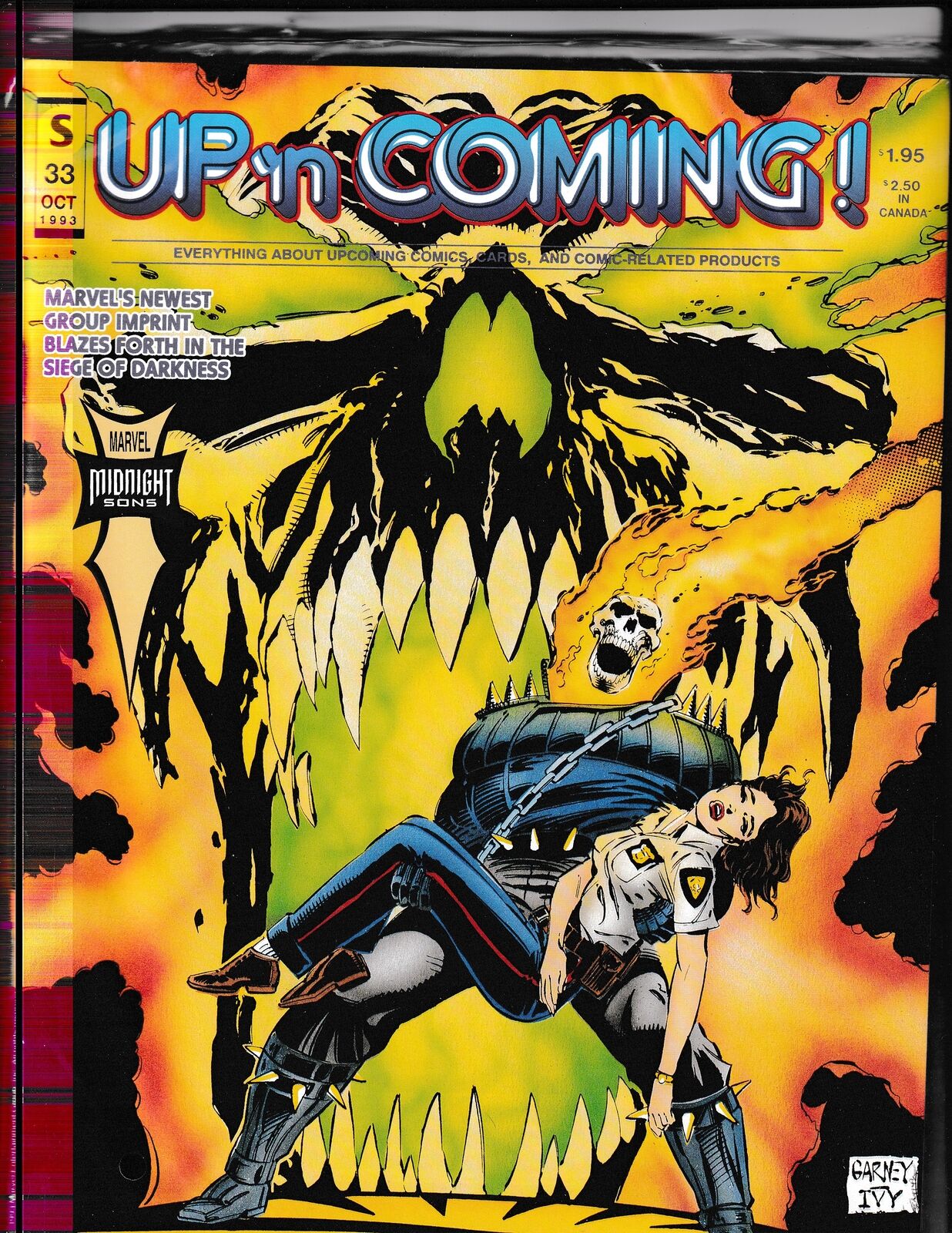 UP'n Coming #33 (1993) Sealed w/National Lampoon Promo Styx Comics