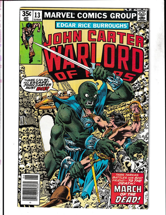 John Carter, Warlord of Mars #13 (1978) Marvel Comics